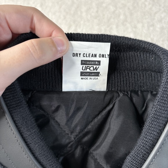 Union Line Wool Bomber Jacket Penny Coat Mens Small Union Made USA LEGET MN - Picture 5 of 14